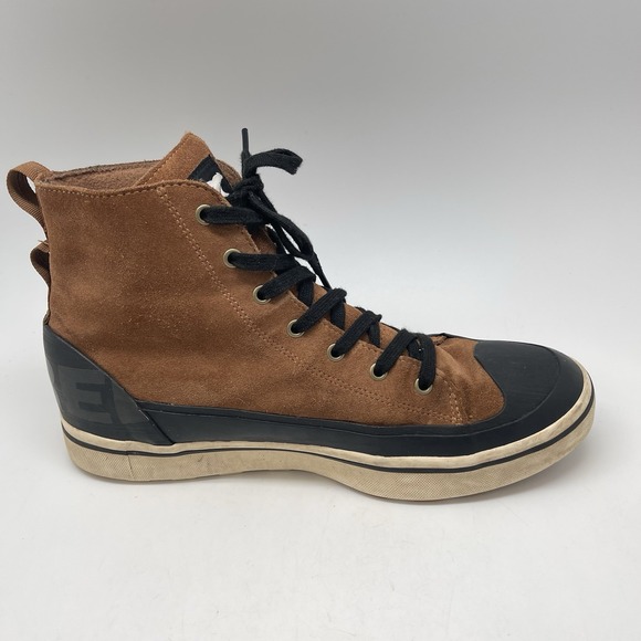 Sorel Cheyanne Metro II Boots Mens 12 NM4986-242 Brown Waterproof Lace Up Shoes - Picture 6 of 10